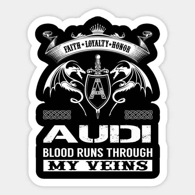 AUDI Sticker by Linets